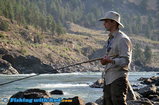 Thompson River salmon fishing between Spences Bridge and Lytton